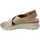 Schuhe Damen Sandalen / Sandaletten Enval 345429 Gold