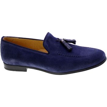 Schuhe Herren Slipper Exton 143994 Blau