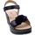 Schuhe Damen Sandalen / Sandaletten Enval 345432 Schwarz