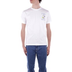 Kleidung Herren T-Shirts Mc2 Saint Barth TSHM001 Weiss
