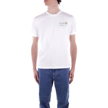 Kleidung Herren T-Shirts Mc2 Saint Barth POT0001 Weiss