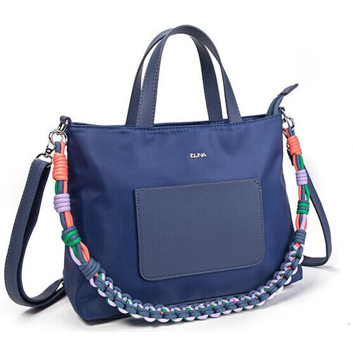 Taschen Damen Handtasche Luna Collection 72647 Blau