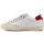 Schuhe Damen Sneaker P448 JOHN-W-WHITE-RED Weiss