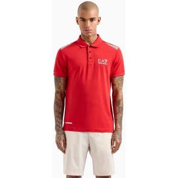 Kleidung Herren T-Shirts & Poloshirts Emporio Armani EA7 3DPF51PJULZ Rot