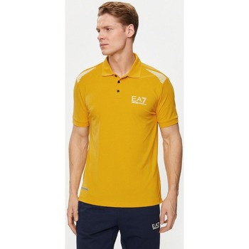 Kleidung Herren T-Shirts & Poloshirts Emporio Armani EA7 3DPF51PJULZ Gelb
