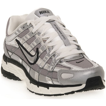 Schuhe Herren Laufschuhe Nike 001 P 6000 METALLIC SILVER Grau