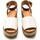 Schuhe Damen Sandalen / Sandaletten MTNG 32601 BLANCO