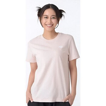 Kleidung Damen T-Shirts New Balance 34273 ROSA