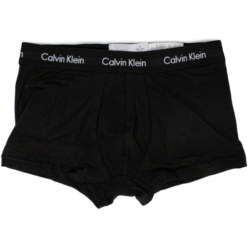 Unterwäsche Herren Boxer Calvin Klein Jeans LOW RISE TRUNK 3-PACK U2664G Schwarz