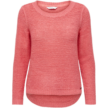 Kleidung Damen Pullover Only 15113356 - ONLGEENA XO L/S KNT NOOS Rosa