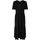 Kleidung Damen Kurze Kleider Jacqueline De Yong DALILA FROSTY S/S LONG DRESS JRS NOOS 15195291 Schwarz