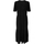 Kleidung Damen Kurze Kleider Jacqueline De Yong DALILA FROSTY S/S LONG DRESS JRS NOOS 15195291 Schwarz