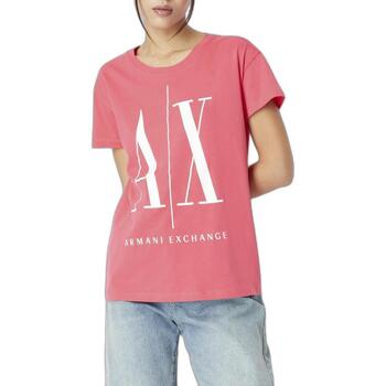 Kleidung Damen T-Shirts EAX T-SHIRT 8NYTCX YJG3Z Rosa