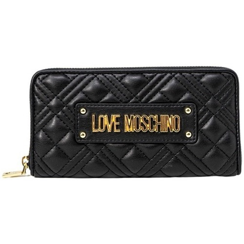 Taschen Damen Portemonnaie Love Moschino QUILTED PU JC5600PP Schwarz