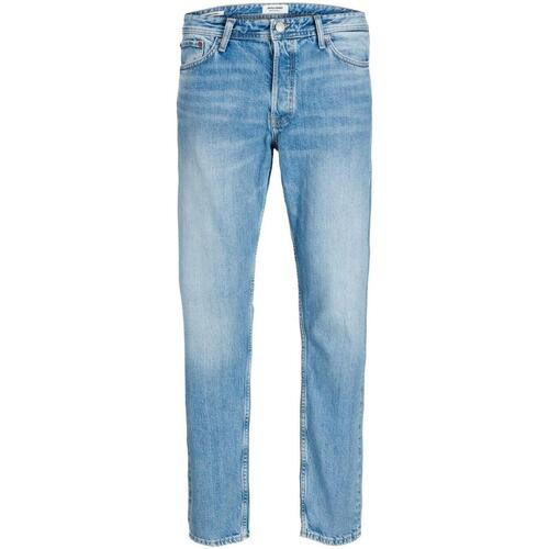 Kleidung Herren Straight Leg Jeans Jack & Jones JJICHRIS JJORIGINAL CJ 920 NOOS 12193398 Blau