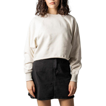 Kleidung Damen Sweatshirts Calvin Klein Jeans SHINY LOGO BLOCKING J20J217736 Weiss