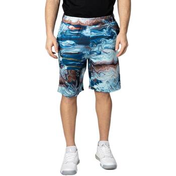 Kleidung Herren Shorts / Bermudas Fila CUNEO AOP regular shorts FAM0058 Blau