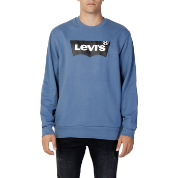 Kleidung Herren Sweatshirts Levi's STANDARD GRAPHIC CREW 38423-0015 Blau