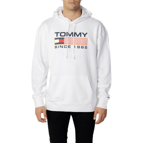 Kleidung Herren Sweatshirts Tommy Hilfiger TJM REG ATHLETIC LOG DM0DM15009 Weiss