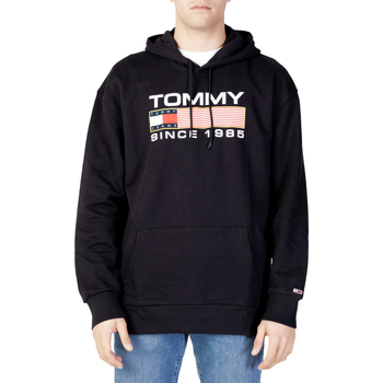 Kleidung Herren Sweatshirts Tommy Hilfiger TJM REG ATHLETIC LOG DM0DM15009 Schwarz