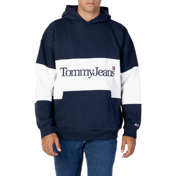 Kleidung Herren Sweatshirts Tommy Hilfiger TJM SKATER SERIF LIN DM0DM15016 Blau