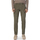 Kleidung Herren Hosen Borghese Milano - Pantalone Elegante Velluto - Schlanke Passform Grün