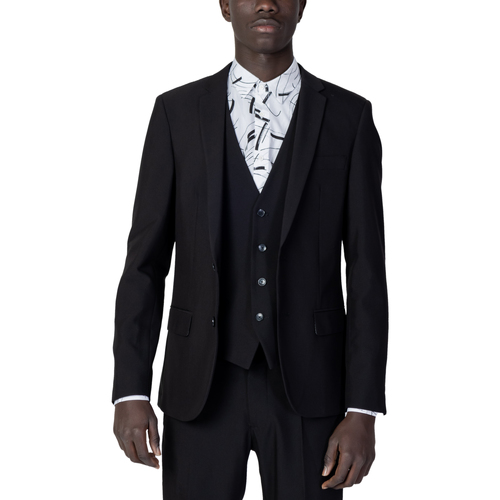 Kleidung Herren Jacken / Blazers Antony Morato BONNIE SLIM FIT MMJS00018-FA600255 Schwarz