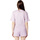 Kleidung Damen T-Shirts Fila BEUNA cropped graphic tee FAW0448 Violett