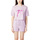 Kleidung Damen T-Shirts Fila BOTHEL cropped graphic tee FAW0449 Violett