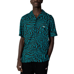Kleidung Herren Kurzärmelige Hemden Dickies LEESBURG ZEBRA DK0A4Y7J Grün