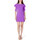 Kleidung Damen Kurze Kleider Rinascimento TINTA UNITA CFC0112723 Violett