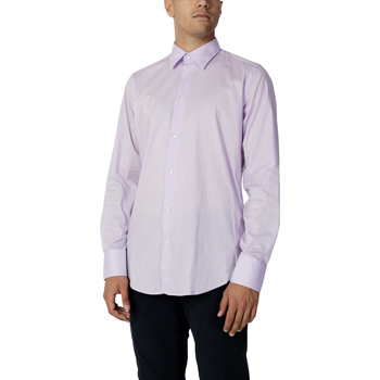 Kleidung Herren Langärmelige Hemden Liu Jo MILANO M123P201MILANO Violett