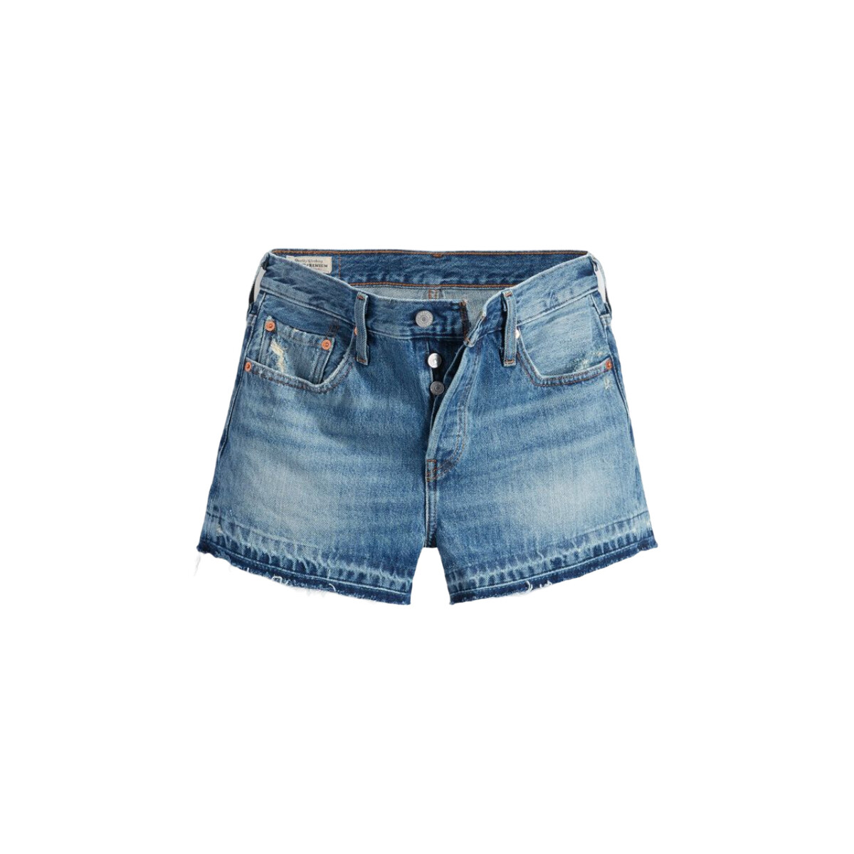 Kleidung Damen Shorts / Bermudas Levi's 56327-0335 - 501 ORIGINAL Blau