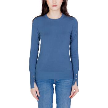 Kleidung Damen Pullover Guess W2YR30Z2V62 - ELINOR RN LS Blau