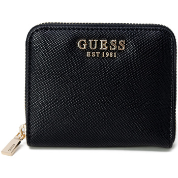 Taschen Damen Portemonnaie Guess LAUREL SLG CARD & CO SWZG85 00370 Schwarz