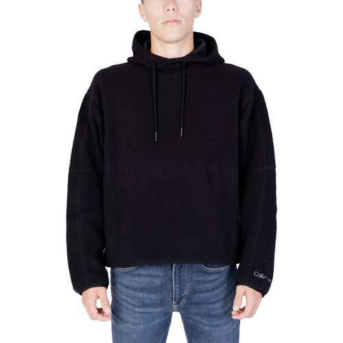 Kleidung Herren Sweatshirts Calvin Klein Sport WO/PW - SHERPA HOO 00GMF3W315 Schwarz