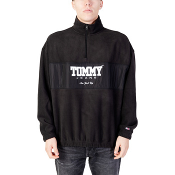 Kleidung Herren Sweatshirts Tommy Hilfiger TJM OVZ FABRIC MIX 1 DM0DM17803 Schwarz