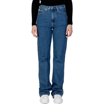 Kleidung Damen Bootcut Jeans Calvin Klein Jeans AUTHENTIC BOOTCUT J20J221803 Blau