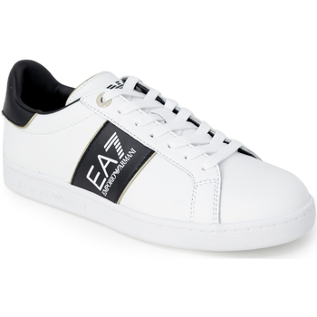 Schuhe Herren Sneaker Emporio Armani EA7 CLASSIC  LOGO X8X102 XK346 Weiss