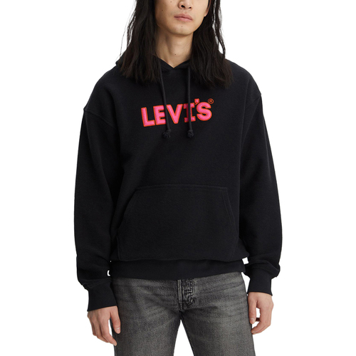 Kleidung Herren Sweatshirts Levi's RELAXED GRAPHIC PO 38479-0250 Schwarz