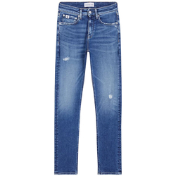 Kleidung Herren Röhrenjeans Calvin Klein Jeans J30J324184 Blau