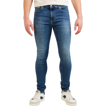 Kleidung Herren Röhrenjeans Calvin Klein Jeans SUPER J30J324185 Blau
