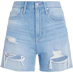 Kleidung Damen Shorts / Bermudas Calvin Klein Jeans MOM J20J222803 Blau