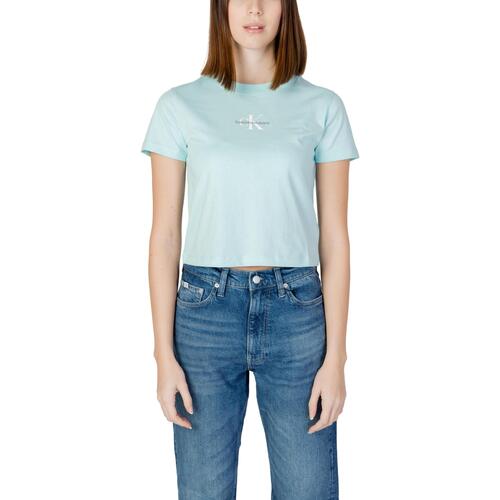 Kleidung Damen T-Shirts Calvin Klein Jeans MONOLOGO BABY J20J223113 Other
