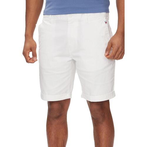 Kleidung Herren Shorts / Bermudas Tommy Hilfiger SCANTON DM0DM18812 Weiss