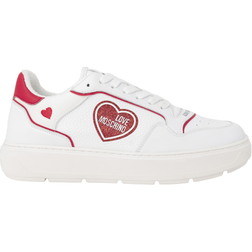 Schuhe Damen Sneaker Love Moschino JA15204G1IJ Rot