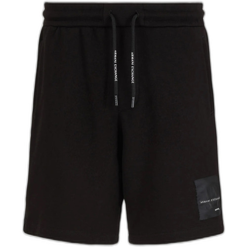 Kleidung Herren Shorts / Bermudas EAX 3DZSJA ZJDPZ Schwarz