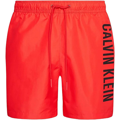 Kleidung Herren Badeanzug /Badeshorts Calvin Klein Jeans MEDIUM DRAWSTRING KM0KM01004 Rot