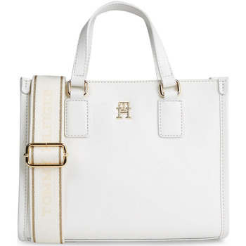 Tommy Hilfiger MONOTYPE MINI TOTE AW0AW15977 Weiss