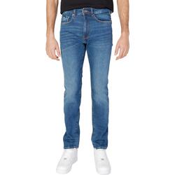 Kleidung Herren Straight Leg Jeans Gas ALBERT SIMPLE REV A7301 12MD Blau